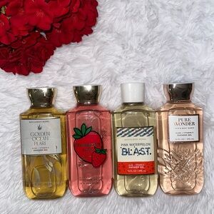NEW BATH AND BODY WORKS shower get bundle lot